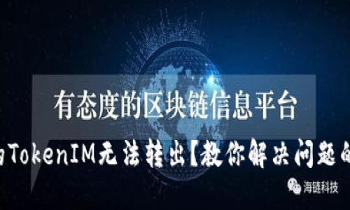 “冷钱包中的TokenIM无法转出？教你解决问题的终极指南！”