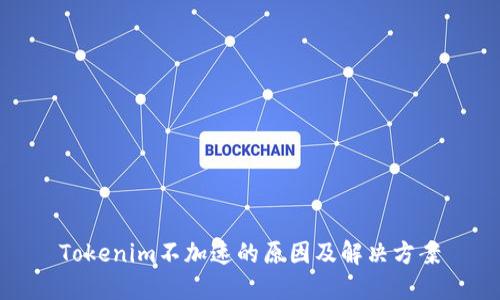 Tokenim不加速的原因及解决方案