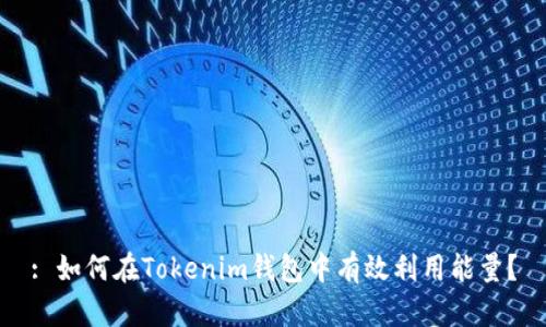 : 如何在Tokenim钱包中有效利用能量？