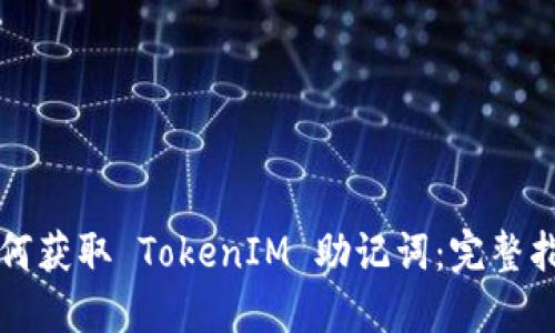 如何获取 TokenIM 助记词：完整指南