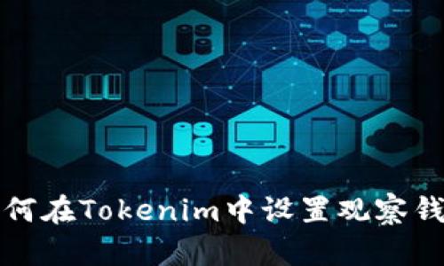 如何在Tokenim中设置观察钱包